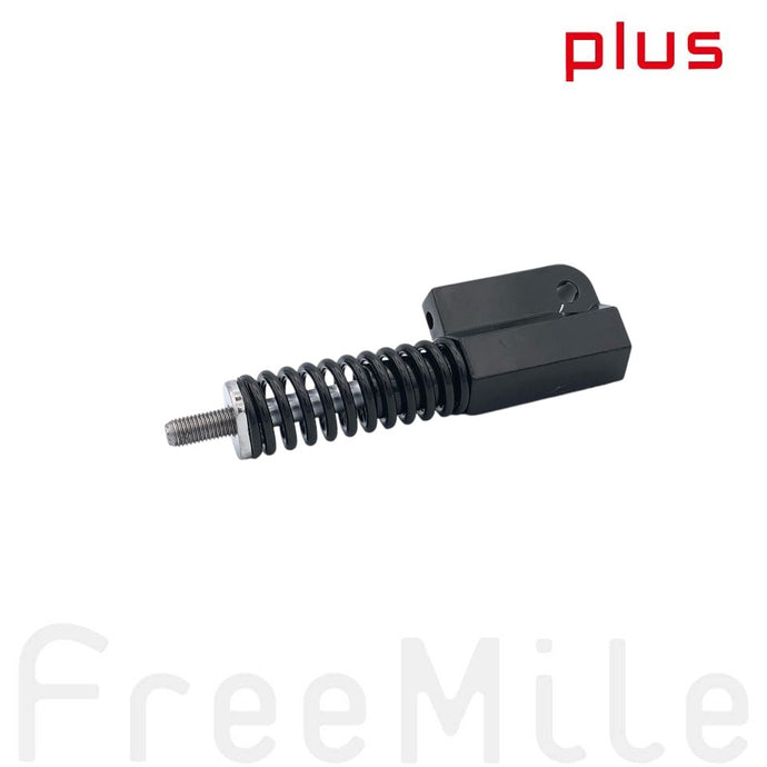 FreeMile plus用フロントサスペンション。路面衝撃を吸収し、乗り心地改善。